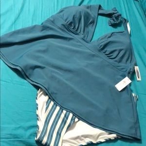 NEW! Old Navy XXL Tankini and High Waist Bottoms